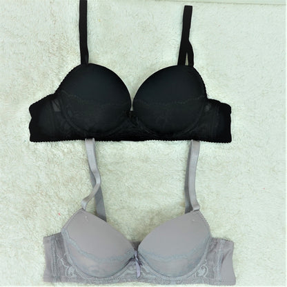 Women's Half Lace Padded Bra (CM 337 B)