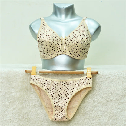 Girls Non Padded Under Wired Bra Set (7141)