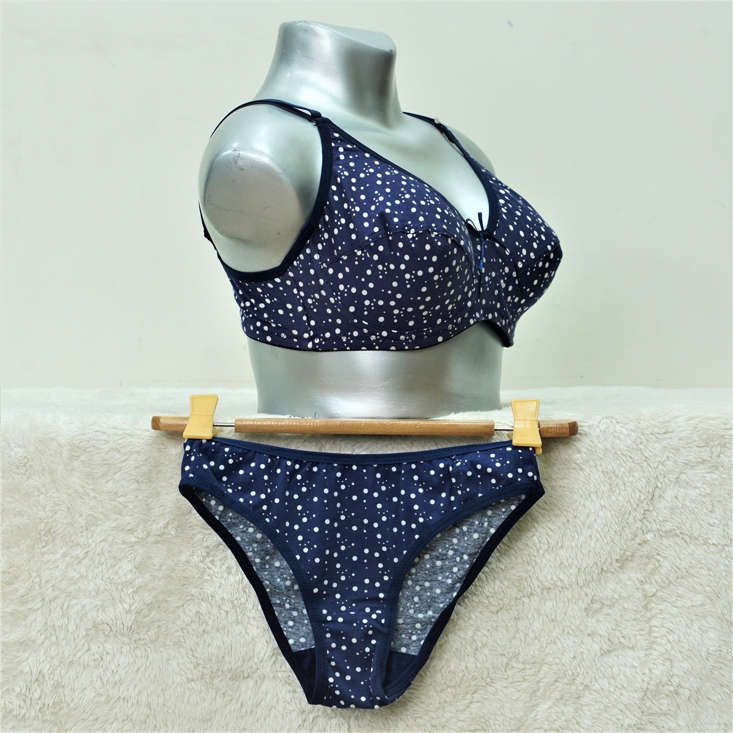 Girls Non Padded Under Wired Bra Set (7141)