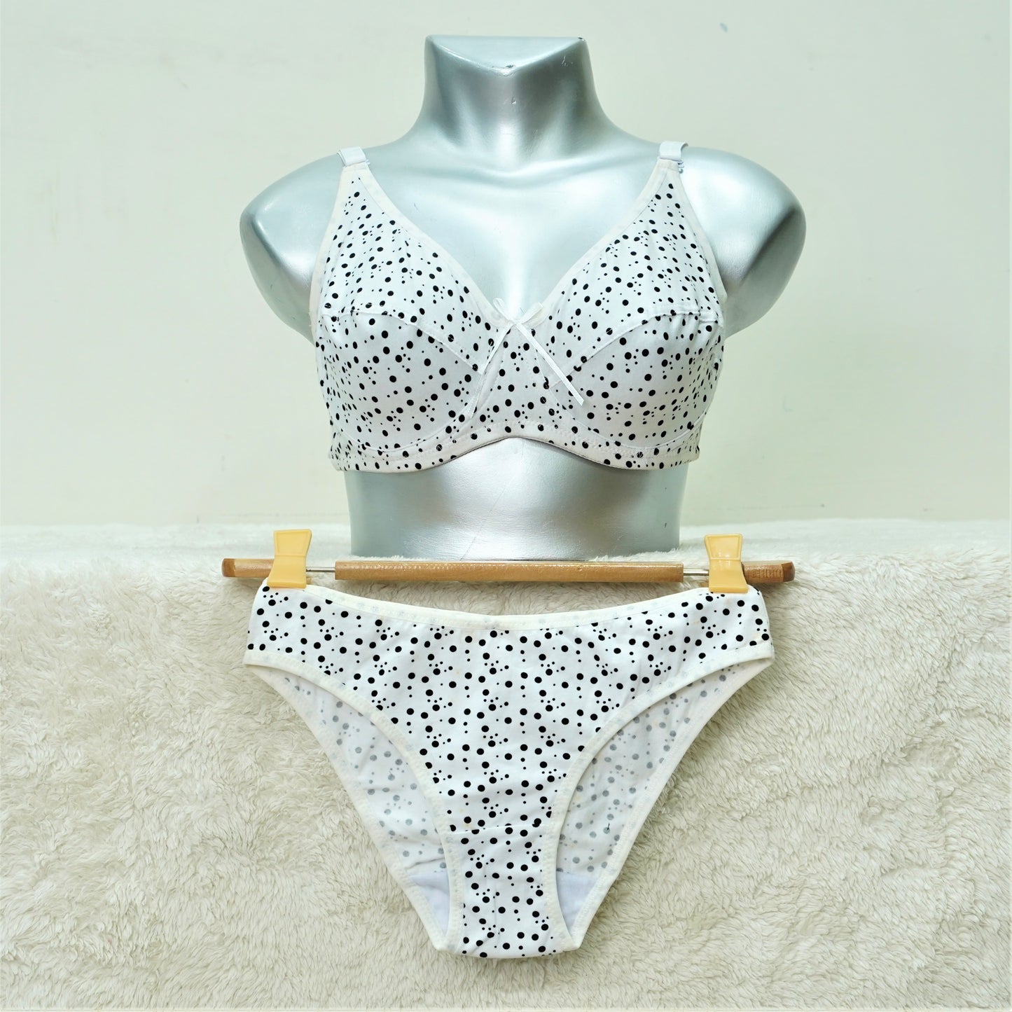 Girls Non Padded Under Wired Bra Set (7141)