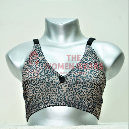 Galaxy tiger print non padded bra 609 view 1