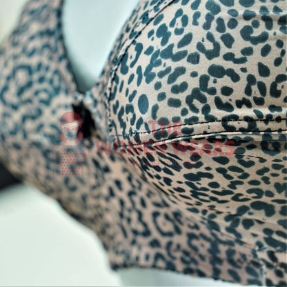 Galaxy tiger print non padded bra 609 view 2