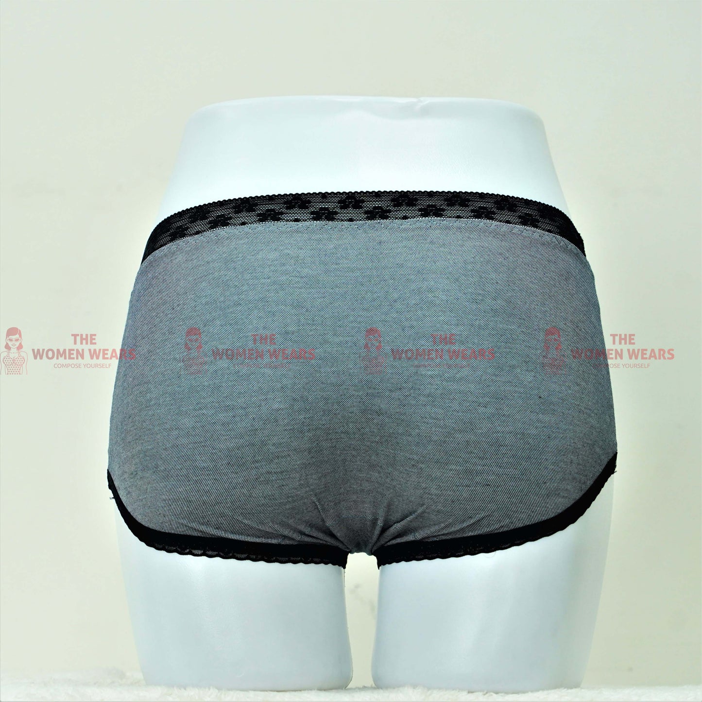 Teen's Cotton Panty With Lace Border (K167)