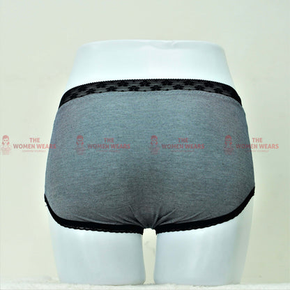 Teen's Cotton Panty With Lace Border (K167)