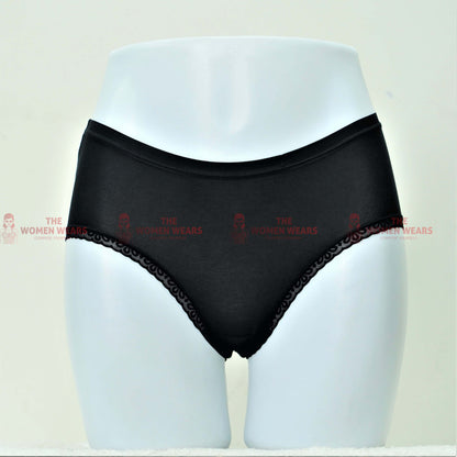 Border Lace Strechable Panties (ZN-060)