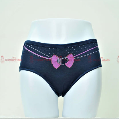 Women's Heart Cotton Panties (L 696)