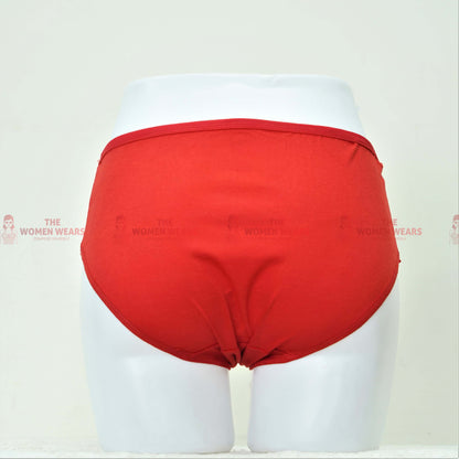 Women's Heart Cotton Panties (L 696)