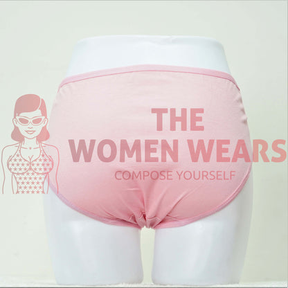 Women's Heart Cotton Panties (L 696)