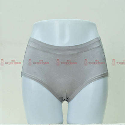 Women's Solid Color Cotton Panties (2345)
