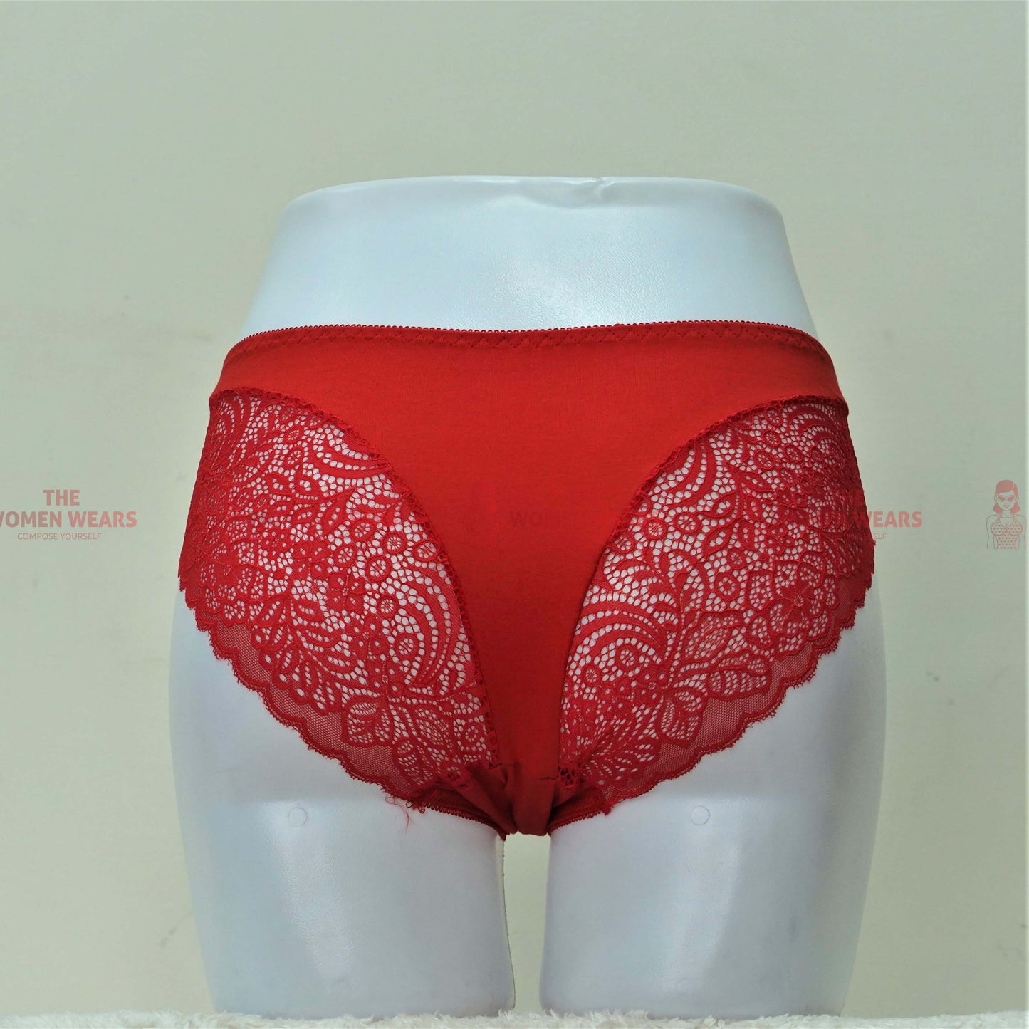 Super Soft Back Net Cotton Panties (52131)