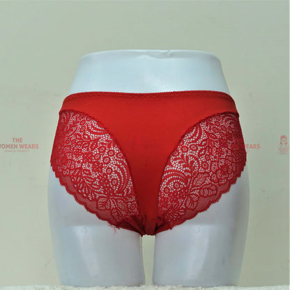 Super Soft Back Net Cotton Panties (52131)