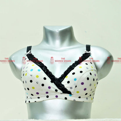 Dotted Lightly Padded Bra 2434 product view 1