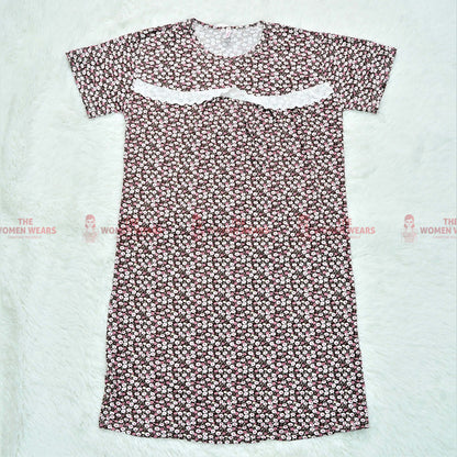 Ladies Long Flannel Night Wears Most Wanted (*44253)