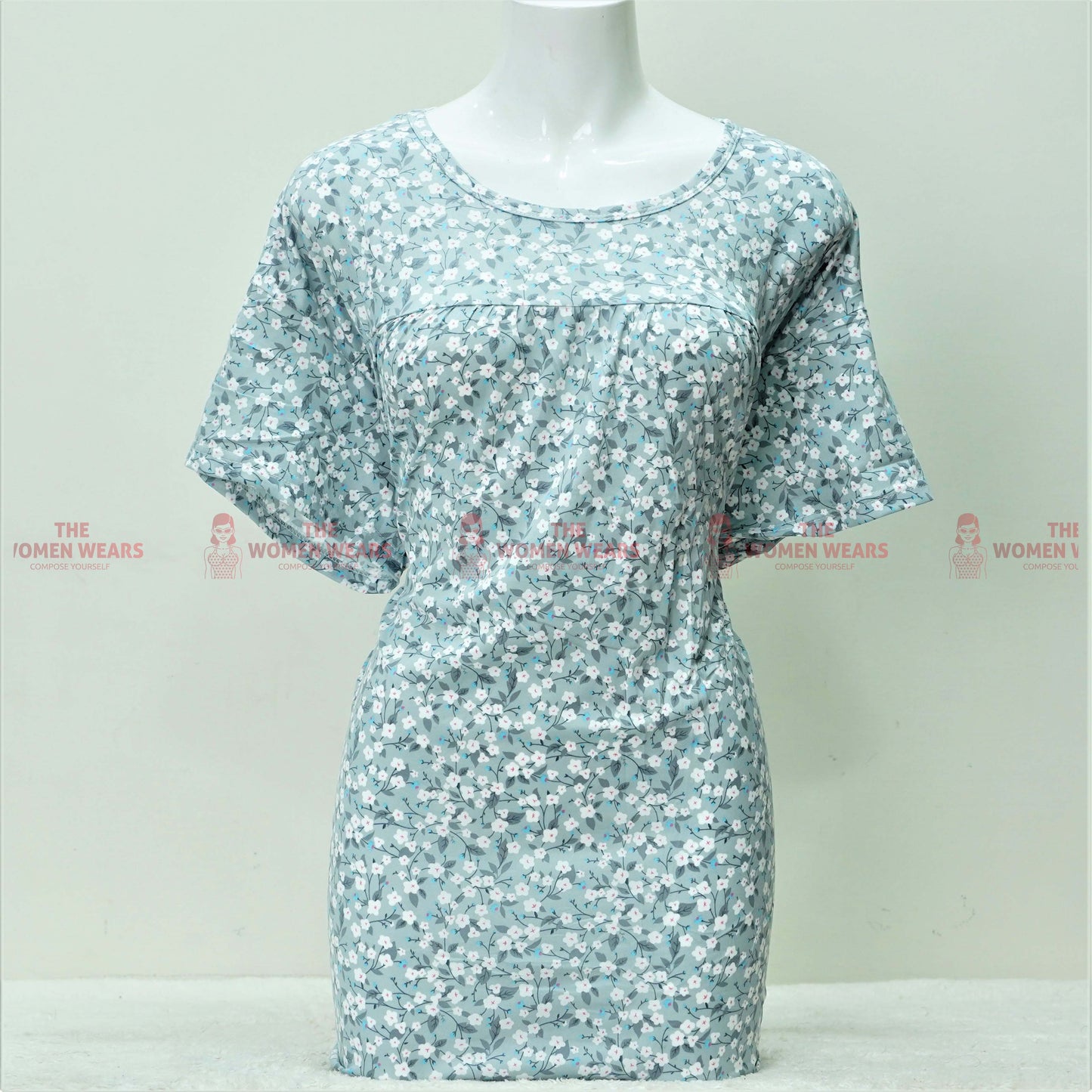 Ladies Long Flannel Night Wears Most Wanted (*44253)