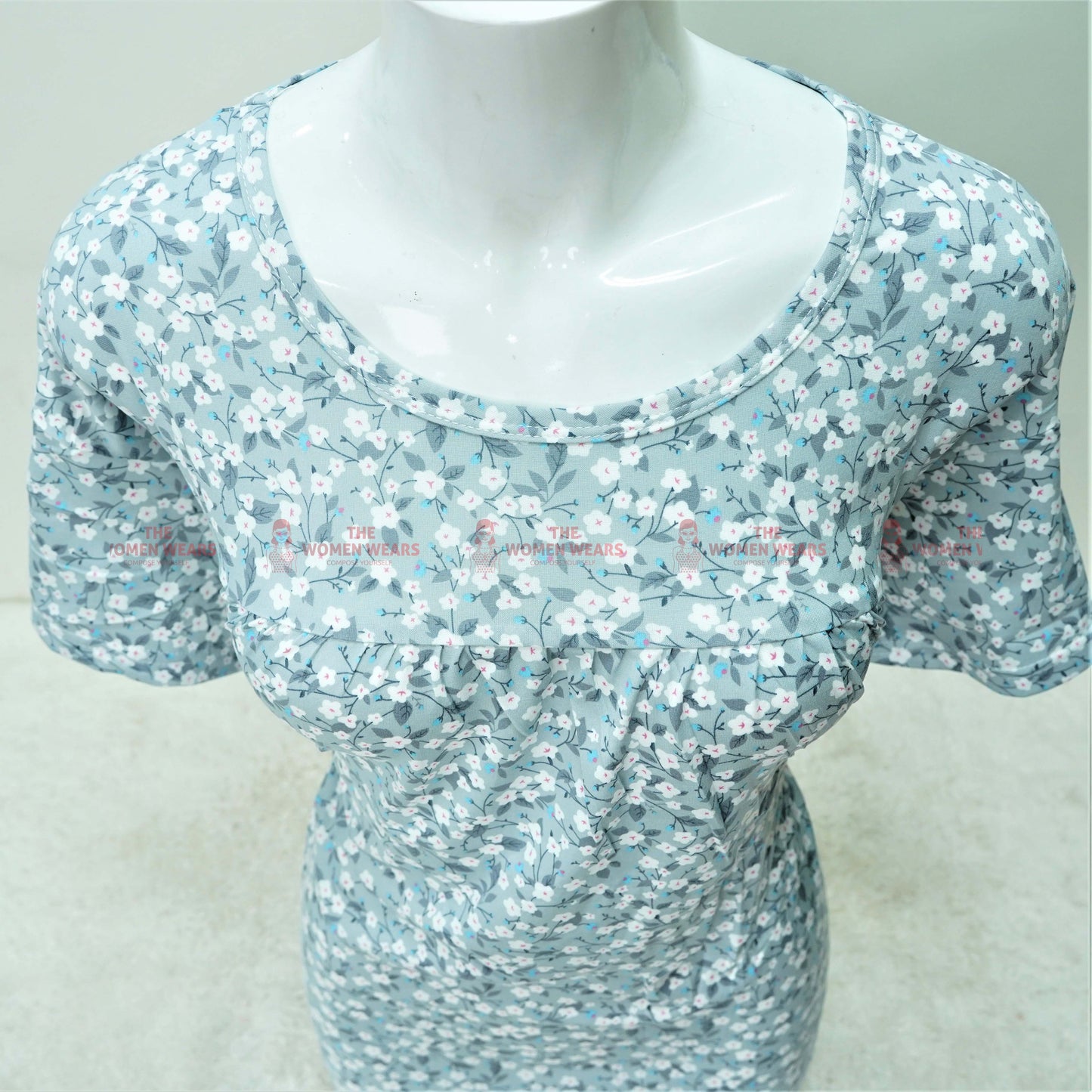 Ladies Long Flannel Night Wears Most Wanted (*44253)