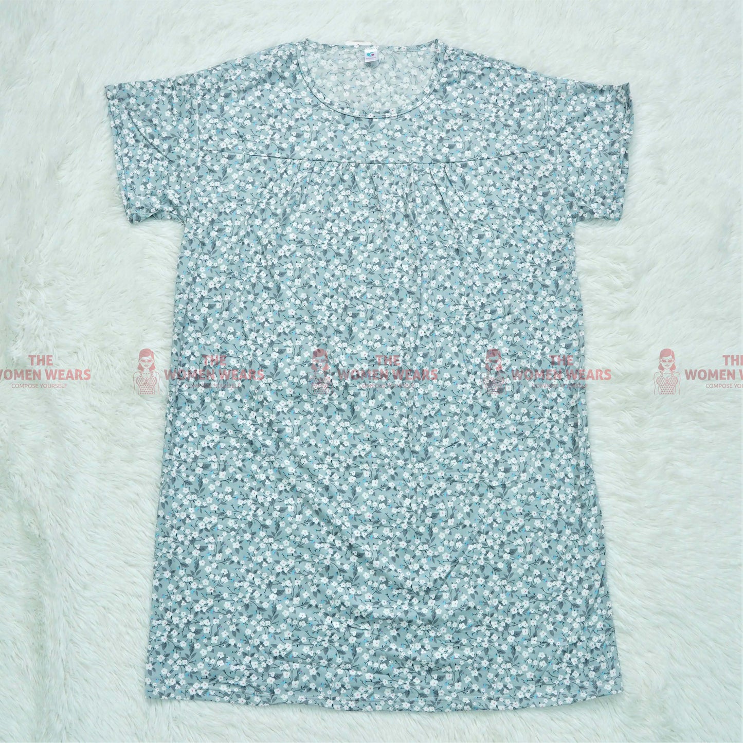 Ladies Long Flannel Night Wears Most Wanted (*44253)