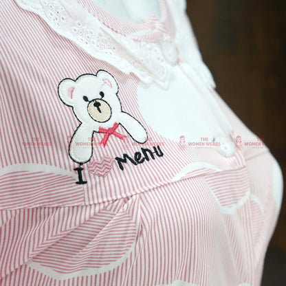 Love Cartoon Pajama Set 3088 product view 12