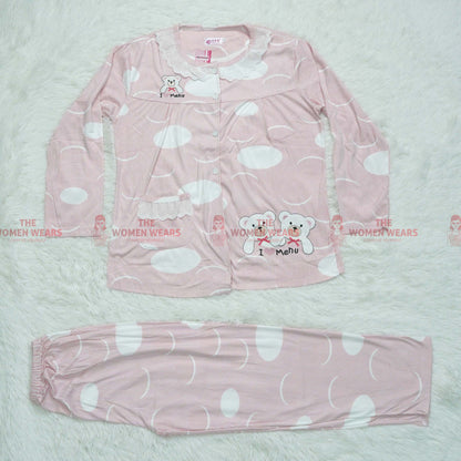 Love Cartoon Pajama Set 3088 product view 14