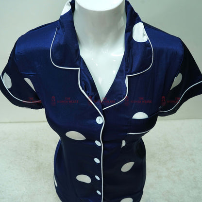 Ladies Natural Silky Pajama Night Dress (*4537)