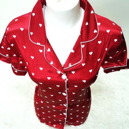Ladies Natural Silky Pajama Night Dress (*4537)
