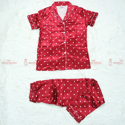 Ladies Natural Silky Pajama Night Dress (*4537)
