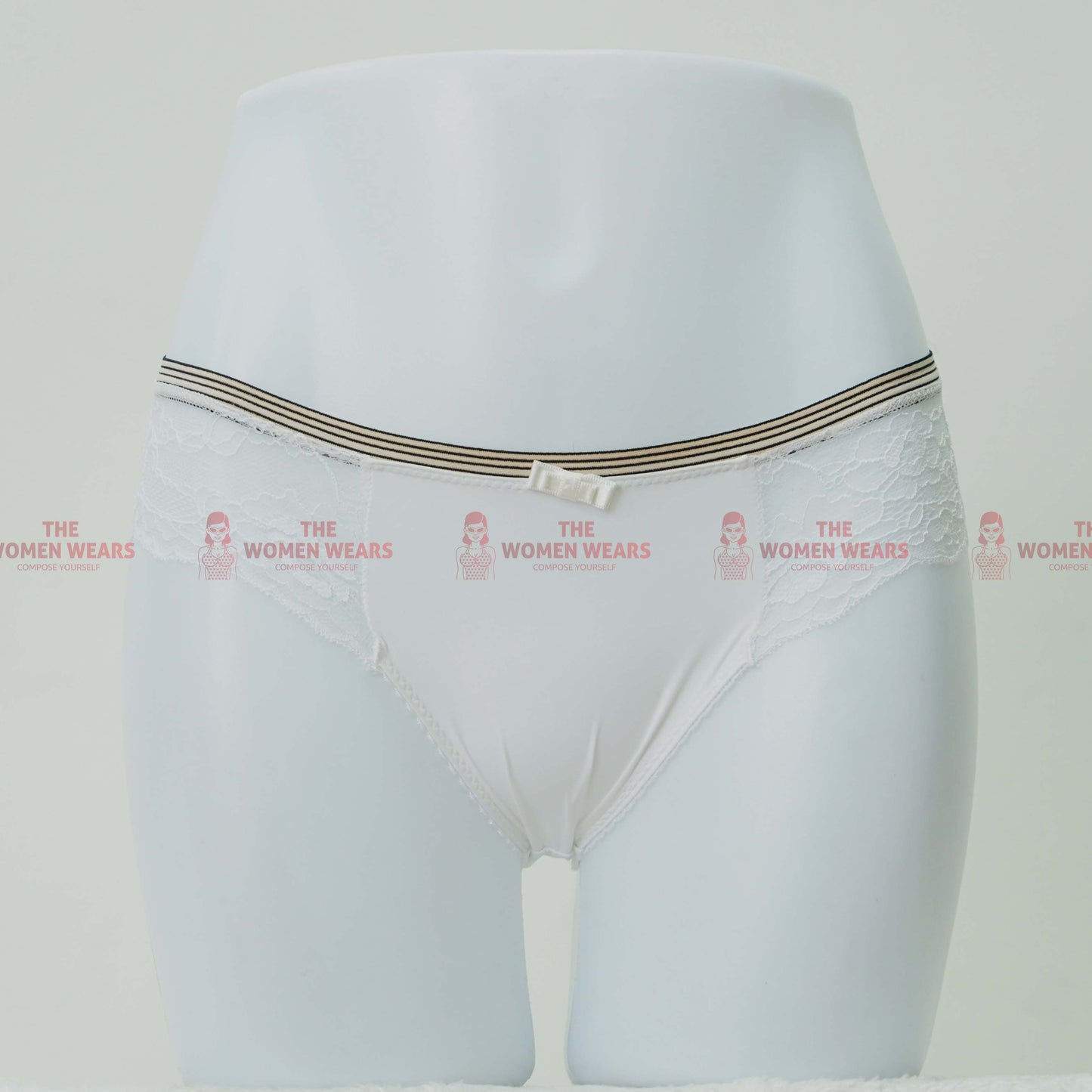 Beautiful Lace Elastic Border Panty Buy 1 Get 2 (BG 40)