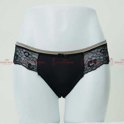 Beautiful Lace Elastic Border Panty Buy 1 Get 2 (BG 40)