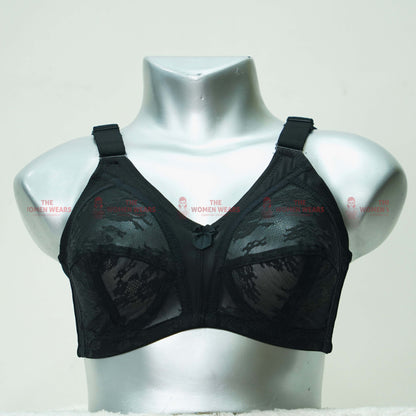 Classic Embroidery Premium Net Bra (2427)