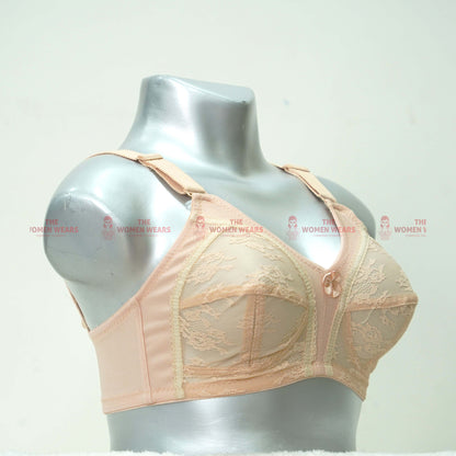 Classic Embroidery Premium Net Bra (2427)