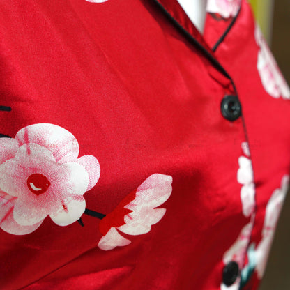Ladies Natural Silky Pajama Night Dress (*4537)