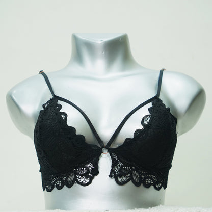 Padded Push-up Back Hook Neck Style Bra 6347