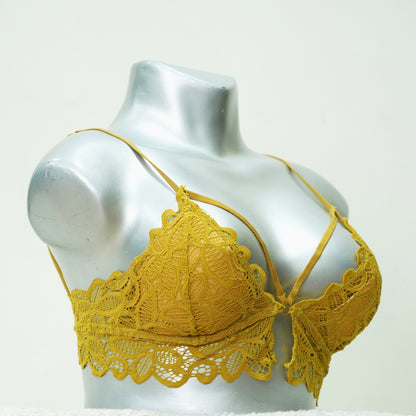Padded Push-up Back Hook Neck Style Bra 6347