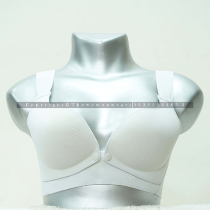 Soft Cotton Breast Feeding Padded Bra 9045