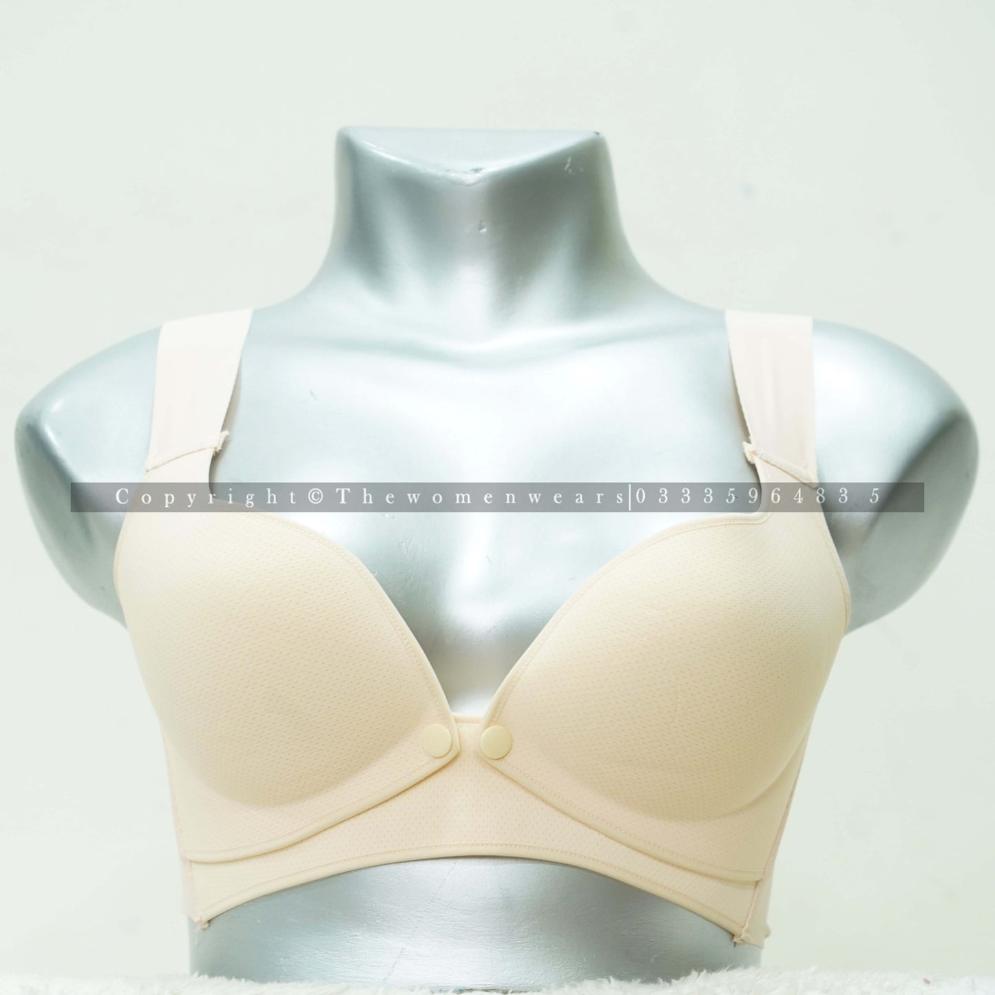 Soft Cotton Breast Feeding Padded Bra 9045