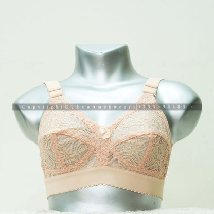 Comfortable Galaxy Non Padded Lace Bra (1849)