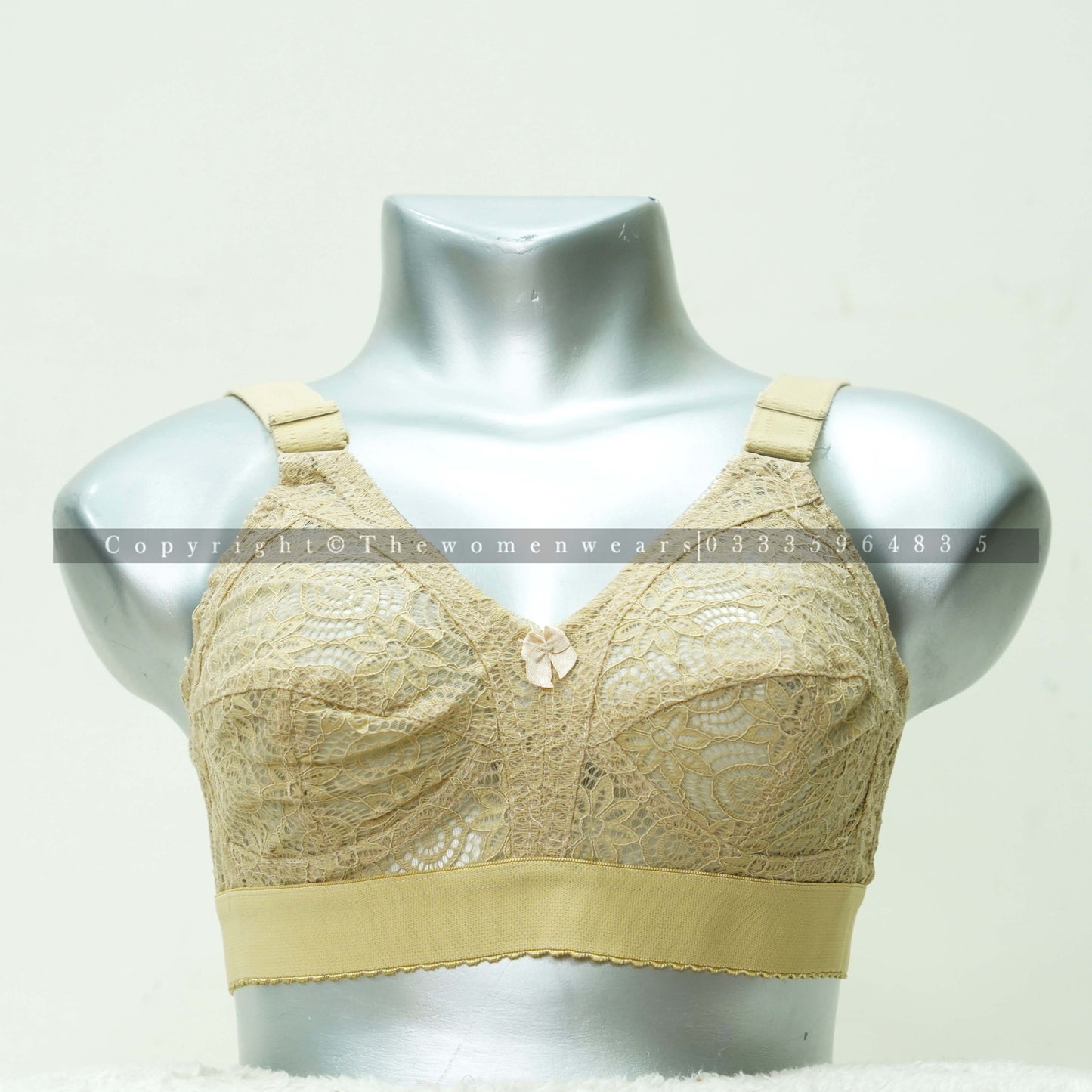 Comfortable Galaxy Non Padded Lace Bra (1849)