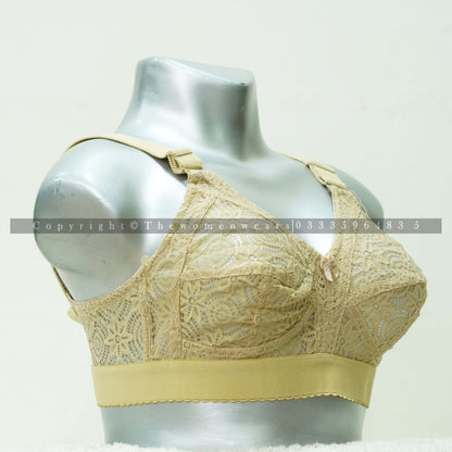 Comfortable Galaxy Non Padded Lace Bra (1849)