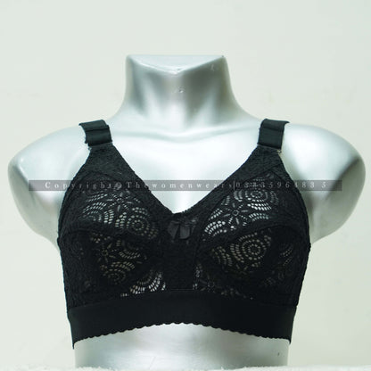 Comfortable Galaxy Non Padded Lace Bra (1849)