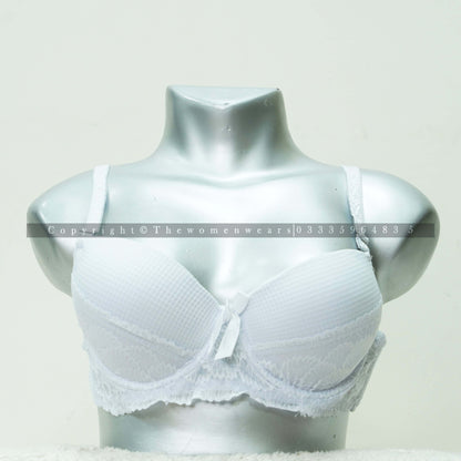 Check Pattern Women's Deep Vision Padded Bra 31139