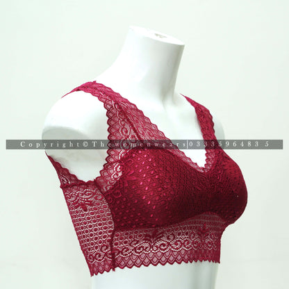 Net Wire Free Bralette 843 view 3