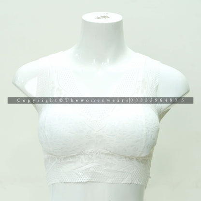 Ladies Seamless Wide Shoulder Lingerie Bralette (3106)