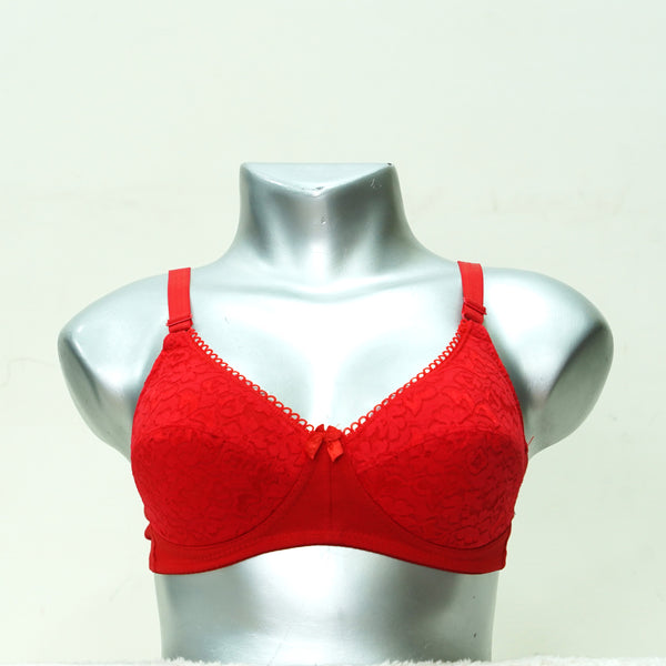 Women's Seamless Soft Padded Floral Bra (6112) (Copy)