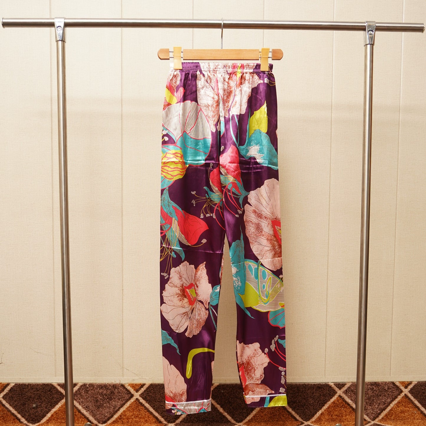 Multicolor Printed Women's pajama set (WF-017)