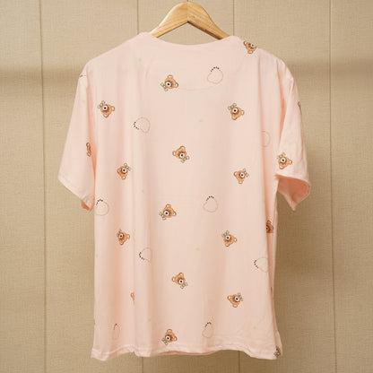 Sweet Pink Pajama Set WF010 product view 3