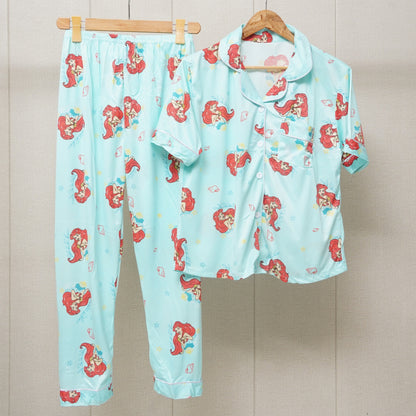 Beauty girl printed Sleepwear for Women (WF-016)