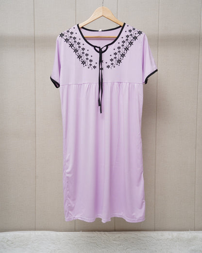 Star printed short slevees shirt