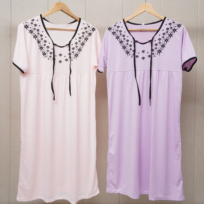 Star printed short slevees shirt