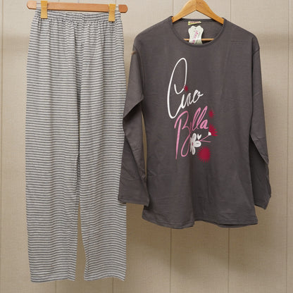 Ciao bella printed trouser shirt