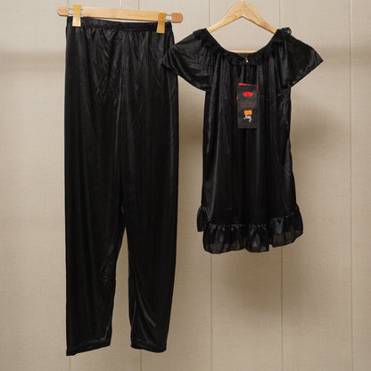 Frock Style Round Neck Nightdress product view 1
