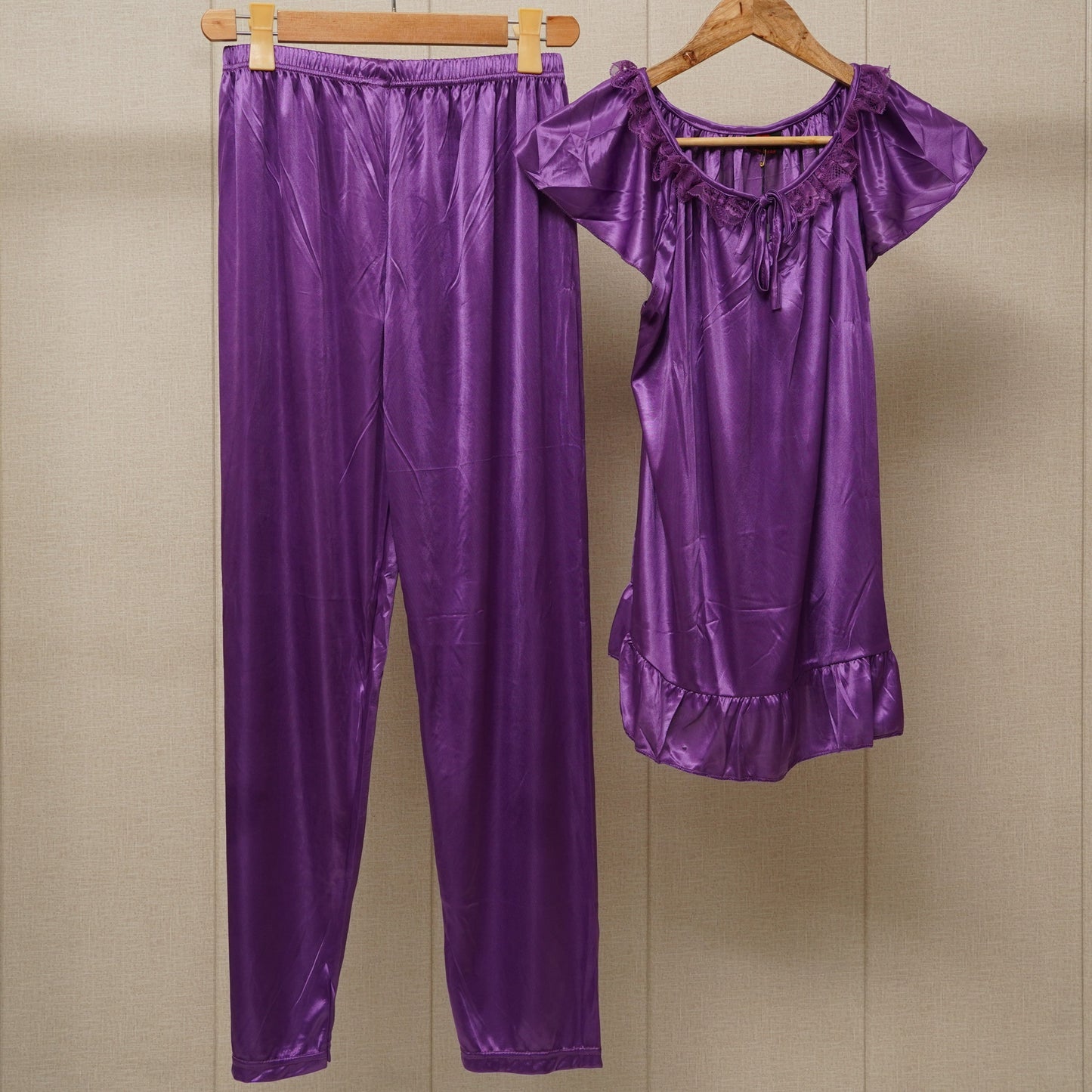 Froq style round neck nighty dress